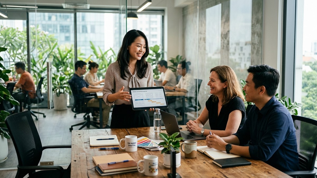 Quy trình 6 bước thiết kế website chuyên nghiệp tại WEB 247 AGENCY từ khảo sát đến demo 0đ và bàn giao