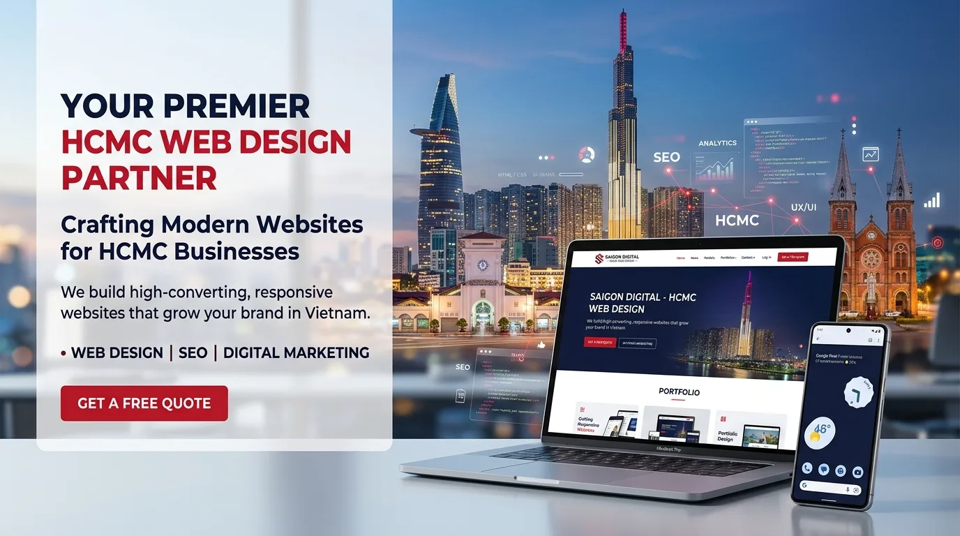 Thiết Kế Website Hồ Chí Minh Chuyên Nghiệp Chuẩn SEO 2026 | Báo Giá Trọn Gói
